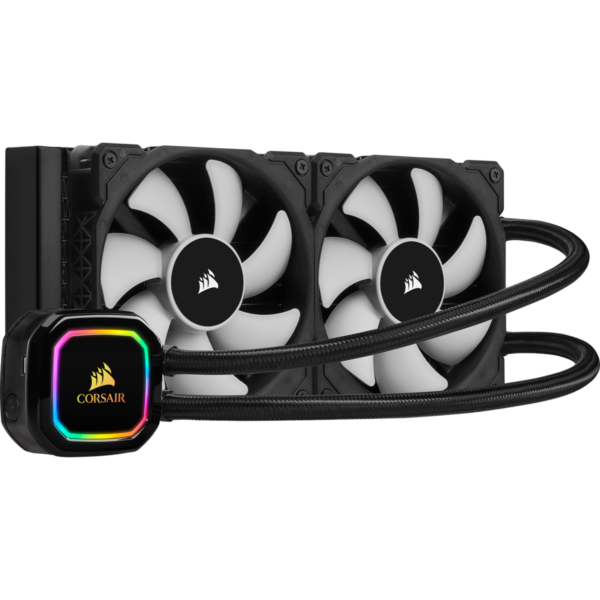 Corsair iCUE H100i RGB Pro XT, 240mm Radiator, Water cooling Accessories