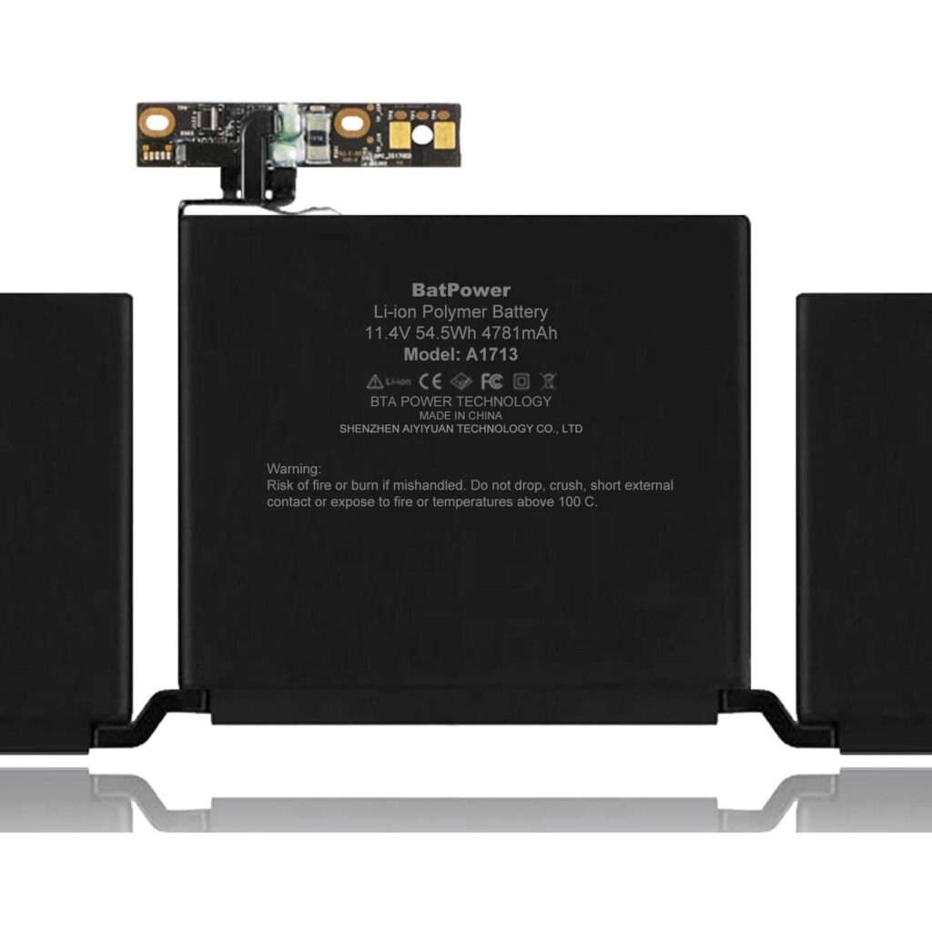 Xtend Brand Replacement for MacBook Pro 13 A1713 Battery for A1708 (Late 2016-Mid 2017