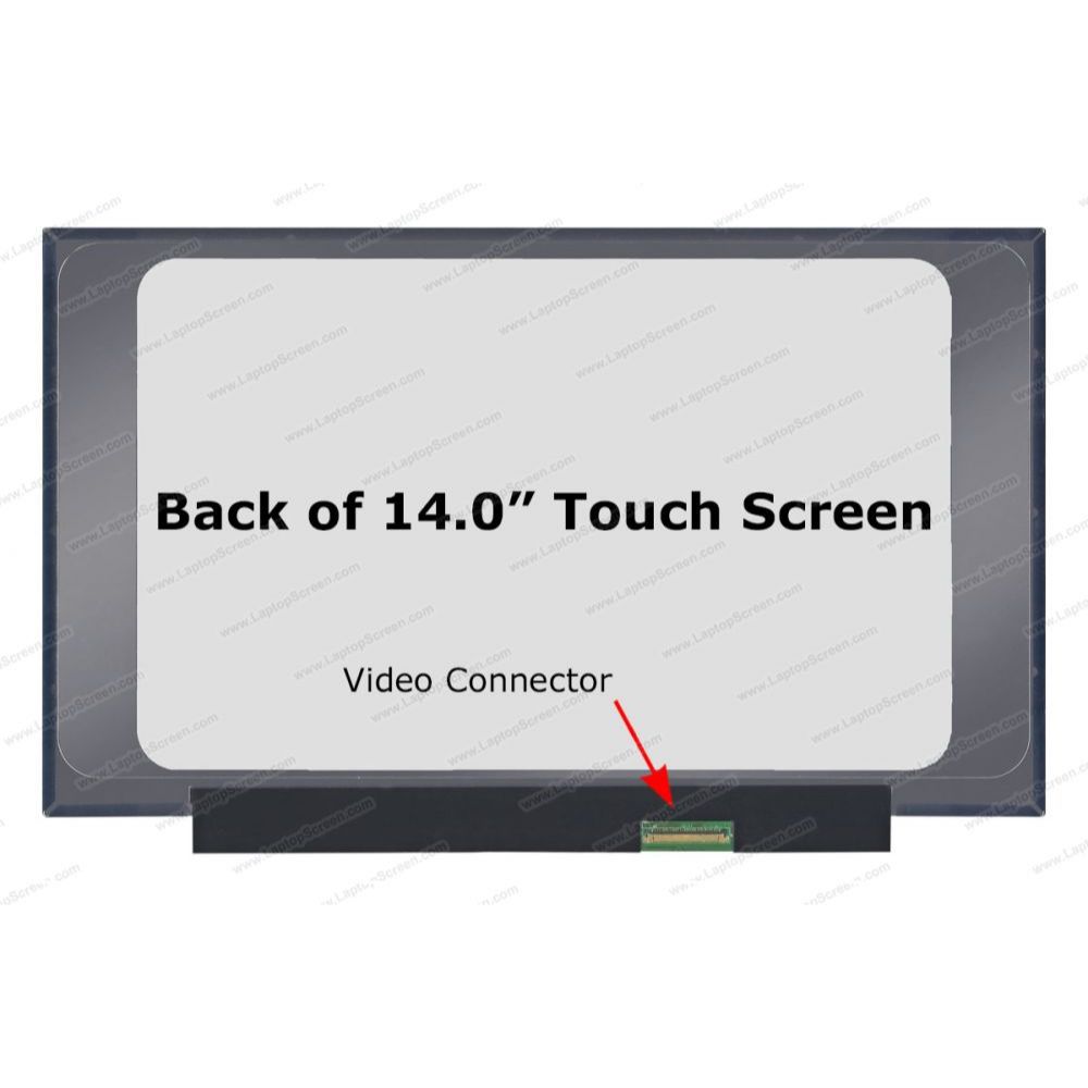 LED Touch Screen 14 Inch Frameless FHD 40 Pin Laptop Display Replacement Screens 6