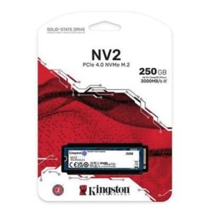 Kingston 250GB NV2 M.2 2280 PCIe 4.0 x4 NVMe SSD | SNV2S/250G