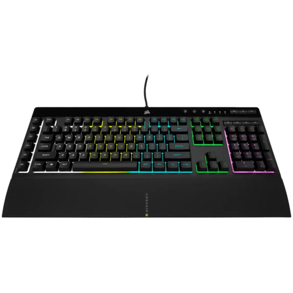 Corsair K55 RGB PRO Gaming Keyboard, 5 Zone backlighting. OB Accessories