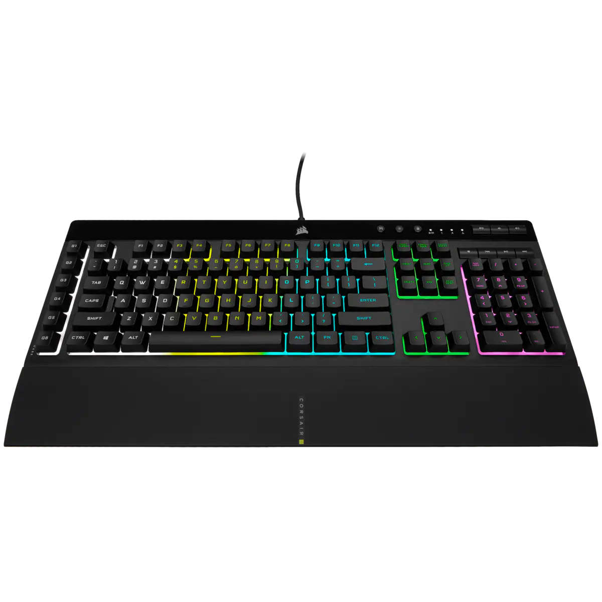 Corsair K55 RGB PRO Gaming Keyboard, 5 Zone backlighting. OB Accessories 7