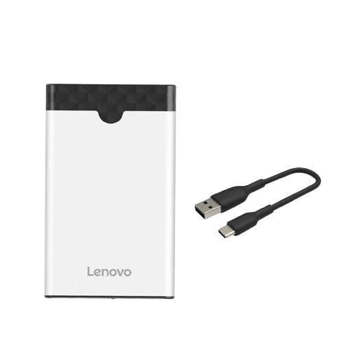 LENOVO S-04 Portable Type-C Mobile Hard Disk Box 5Gbps 2.5-inch Hard Disk Case enclosure Accessories