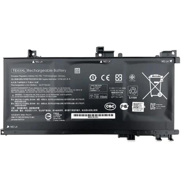 Original battery TE03 for HP Omen-Pavilion series Batteries