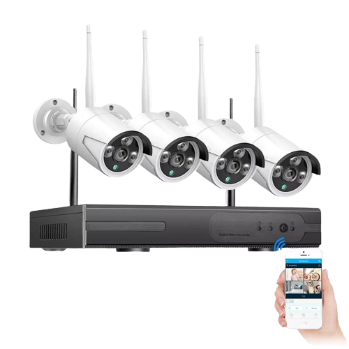 Camera Kit 4 Channel Wifi NVR Accessories