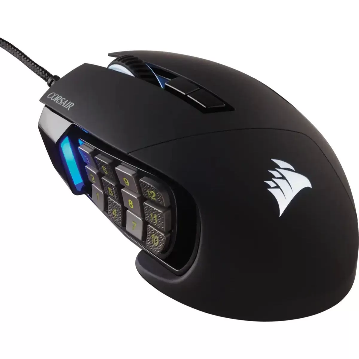 Corsair Scimitar RGB Elite, MOBA/MMO Gaming Mouse OB Accessories 3