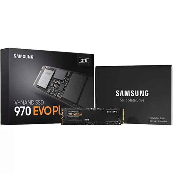 Samsung 970 EVO Plus SSD 2TB NVMe M.2 Internal Solid State Hard Drive Accessories