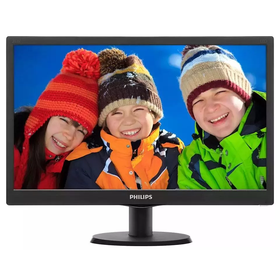 Philips 20″ LCD monitor 203V5LHSB2/73 LCD 3