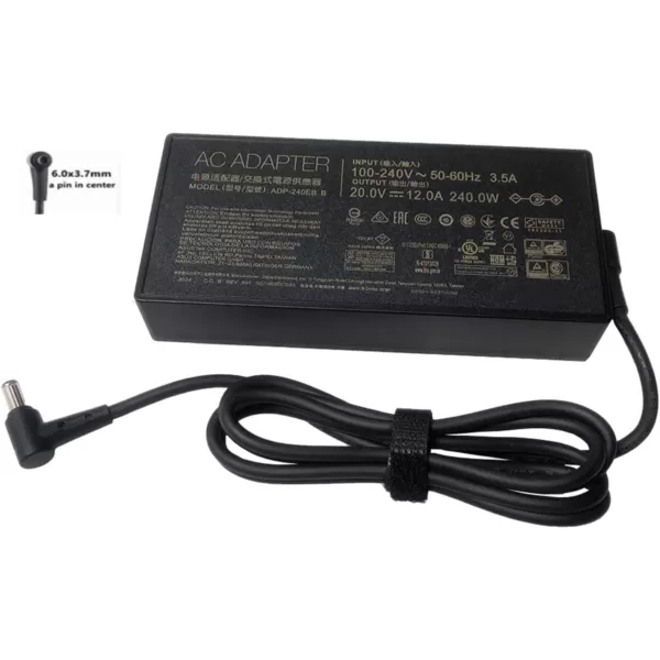 Original Adapter Charger Asus 20V 12A 240W 6.0×3.7mm Adapters