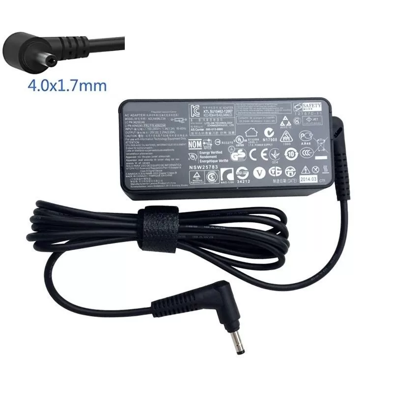 Replacement Adapter Charger Lenovo 20V  45W ×