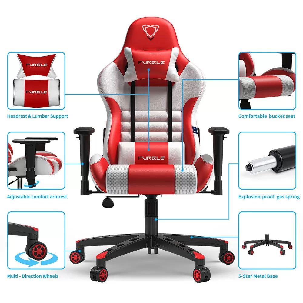 FURGLE CARRY SERIES RACING STYLE GAMING CHAIR Accessories 12
