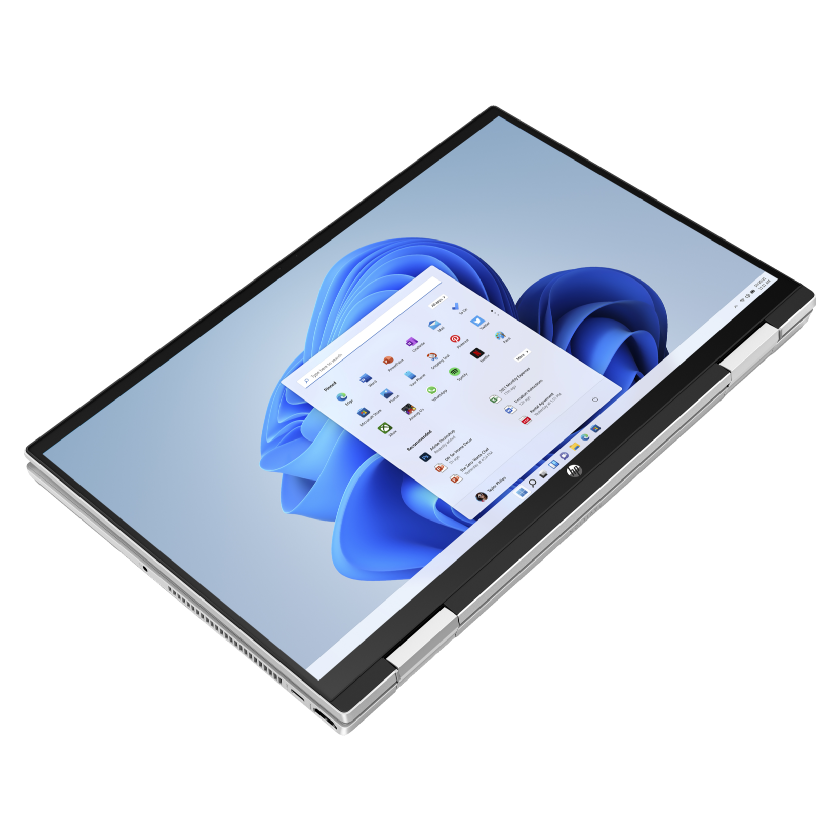 HP X360 PAVILION 15T-ER100, i7-1255U, 15.6 x360 touch screen, 16GB, 512GB nvme, Windows 11 Architect 12