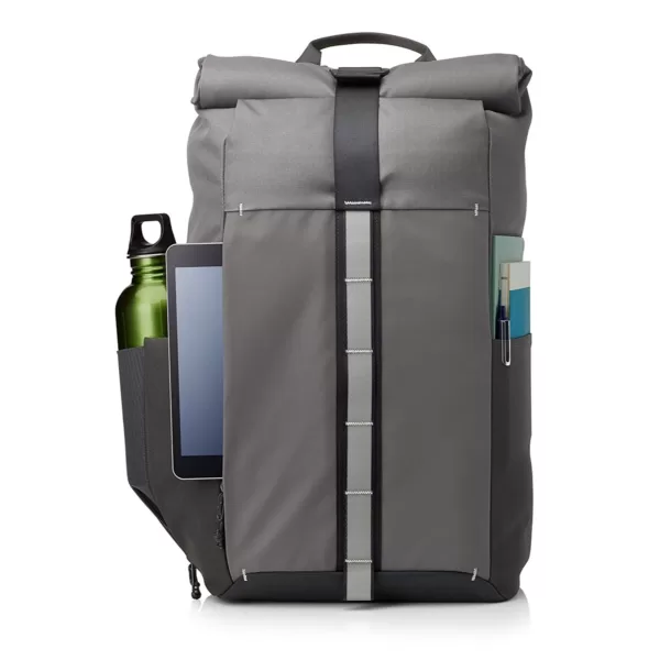 HP Pavilion Rolltop Grey Backpack – 5EE90AA Accessories 7