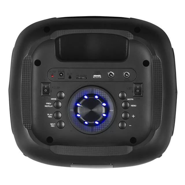 Rechargeable Karaoke Speaker KOLAV-C2804, 8×2 inch, Portable, DJ Light Accessories 6