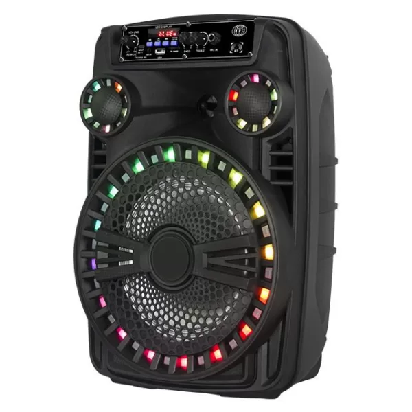 Rechargeable Karaoke Bluetooth  Speaker KOLAV-F808, 8-inch, Portable, DJ Light Accessories 2