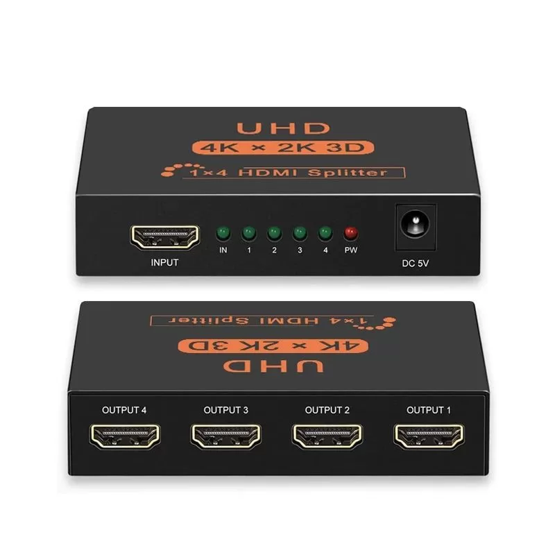 HDMI Splitter 4K 4 Ports, Fully support HDMI 1.4 Accessories 6