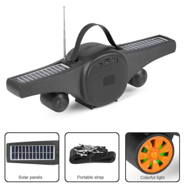 Wireless Solar Speaker Kisonli SC21, Portable Accessories 2