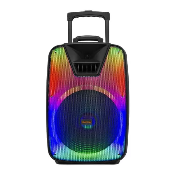 Rechargeable Karaoke  Bluetooth  Speaker KOLAV-F1507, 15-inch, Portable, DJ Light Accessories
