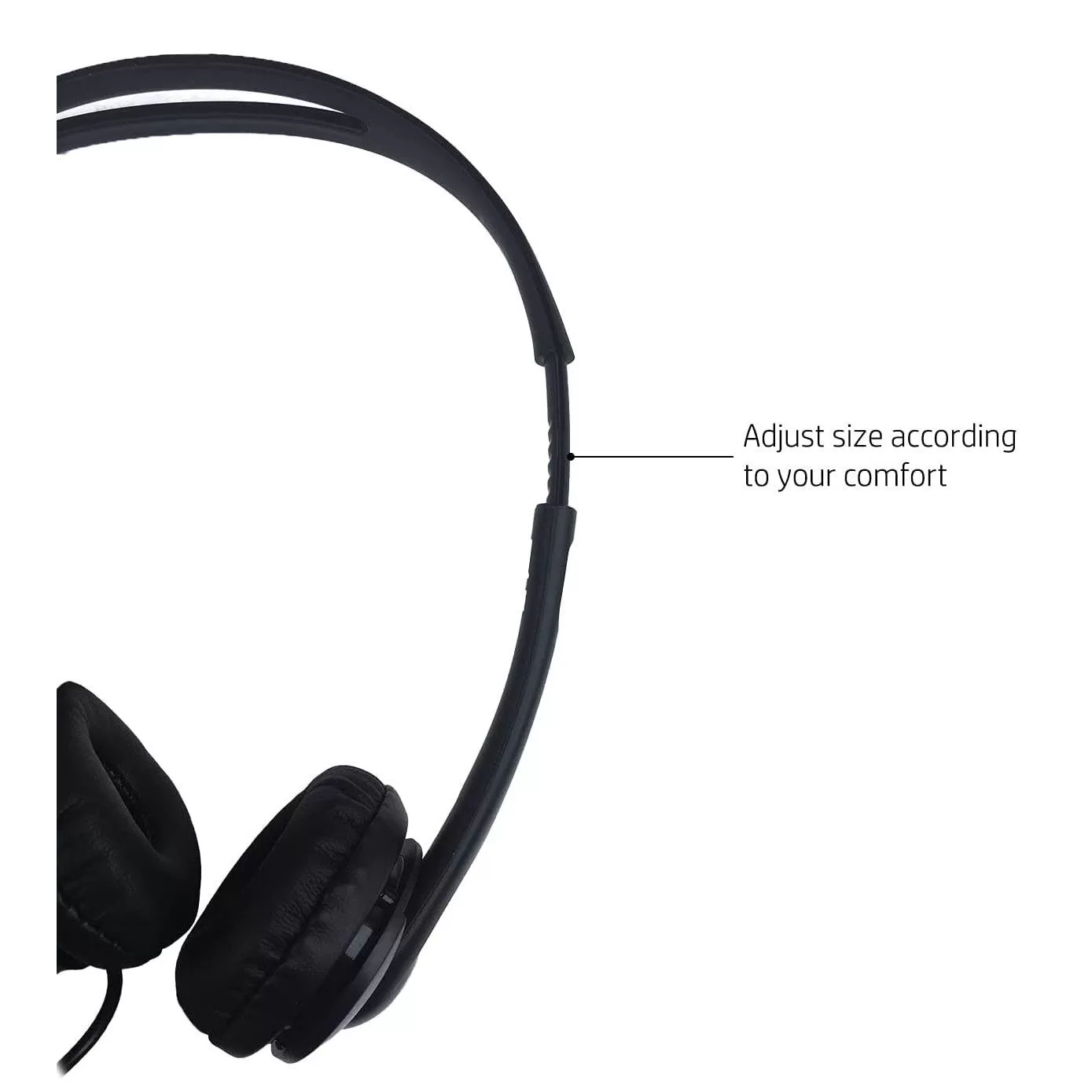 HP Wired Mic Headset T1A66AA, with Microphone for PC (3.5mm Stereo Connector) Accessories 8