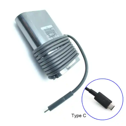 Original Adapter Charger Dell 19.5V 6.67A 130W Type C Adapters