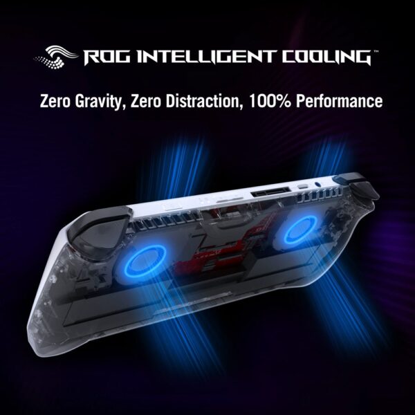 ASUS ROG Ally Gaming Console, AMD Ryzen Z1, 7-inch FHD 120Hz, 16GB RAM, 512GB Nvme, AMD Radeon, Windows 11 - Image 2