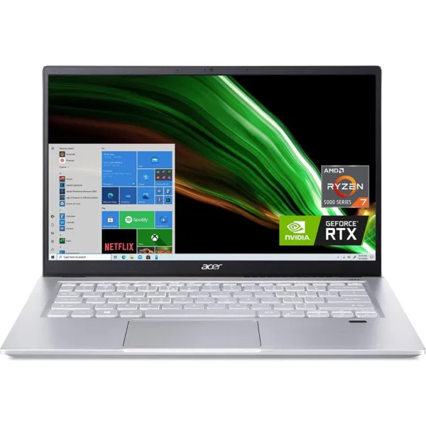 Acer Swift X 14 SFX14-41G, Ryzen 7-5800U, 16GB, 512GB Nvme, 14-inch FHD, RTX3050Ti 4GB Windows 11 Architect