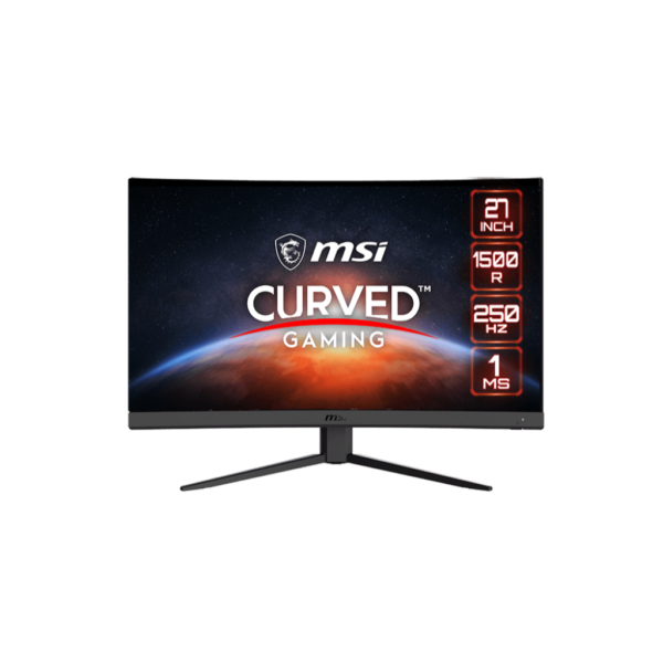 MSI G27C4X, 27-inch FHD Curved Gaming Monitor, 250Hz, Anti-Flicker, 1ms LCD