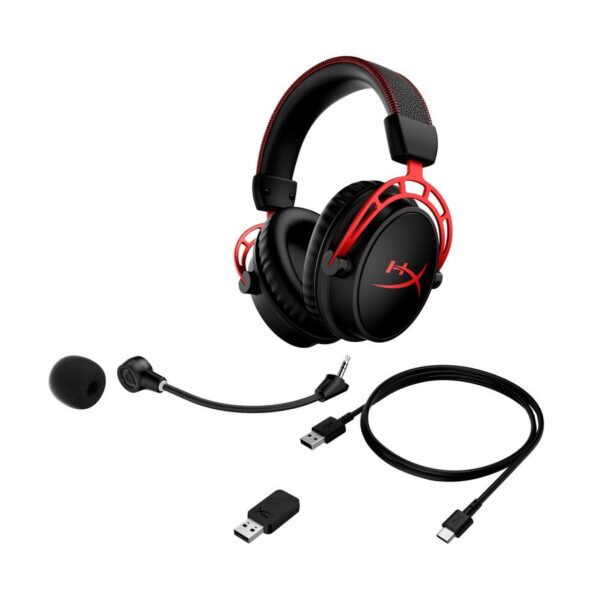 HyperX Cloud Alpha 4P5D4AA, Wireless Gaming Headset, X Spatial Audio Accessories 5