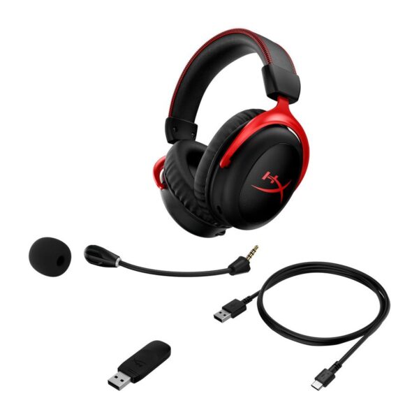 HyperX Cloud II 4P5K4AA, Wireless Gaming Headset, X Spatial Audio - Image 4