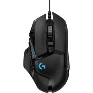 Logitech G502 HERO, High Performance Wired Gaming Mouse Accessories