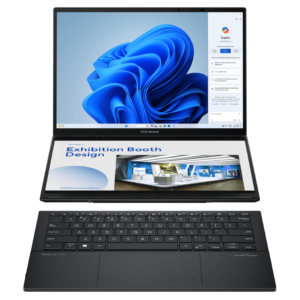 ASUS Zenbook Duo UX8406MA, Ultra 7-155H, 16GB OB, 1TB Nvme, 14-inch WUXGA OLED Touchscreen, Intel Arc Graphhics, Windows 11