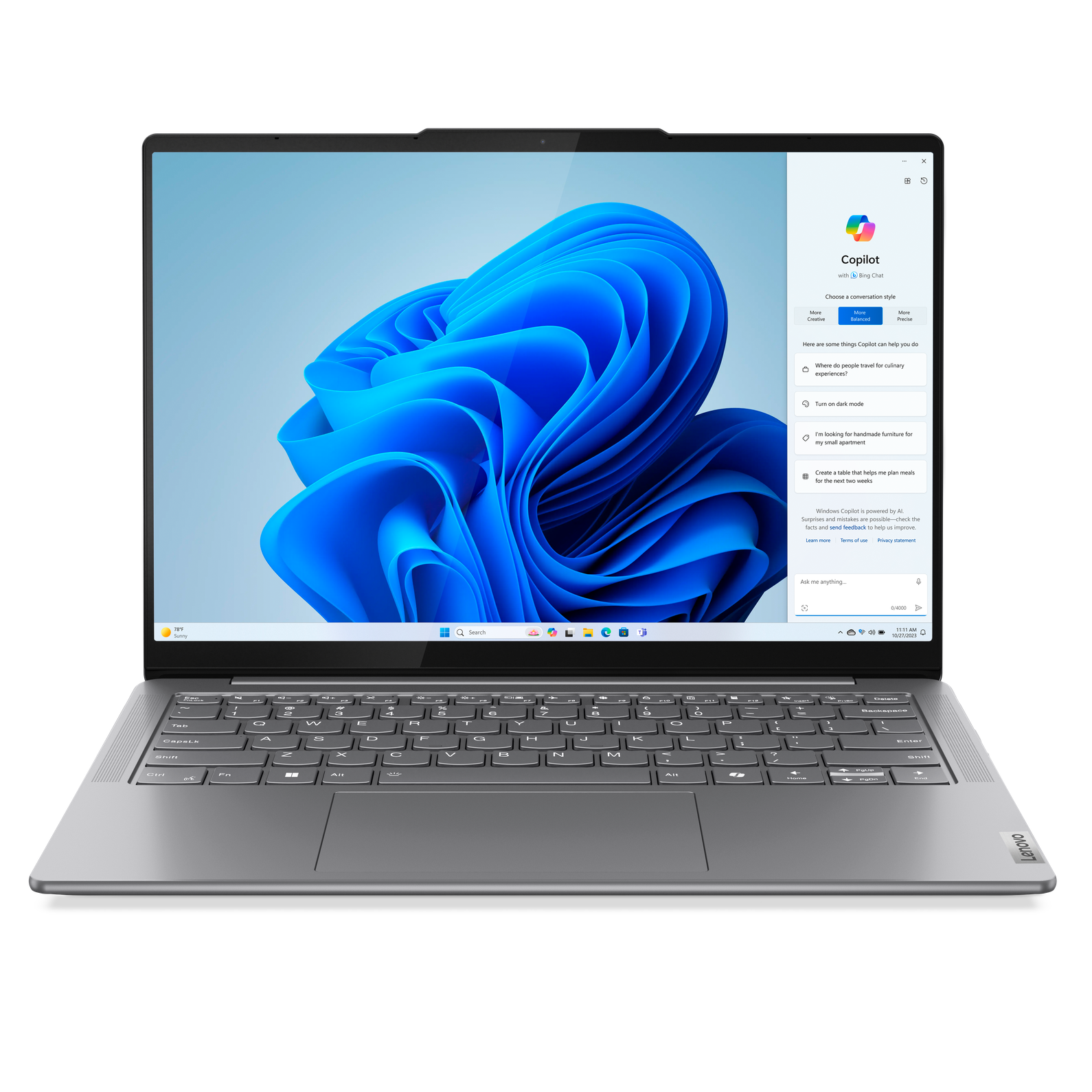 Lenovo Slim 7 14IMH9 83D80003US, Ultra 7-155H, 32GB OB, 1TB Nvme, 14-inch WUXGA OLED Touchscreen, Intel Arc, Windows 11