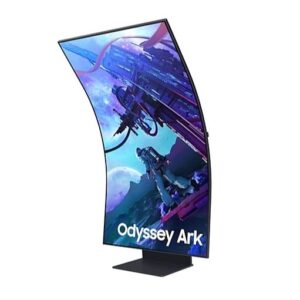 Samsung Odyssey Ark 2nd Gen G97NC, 55-inch Curved Monitor 4K UHD, UltraWide Game View, 165Hz, 1ms