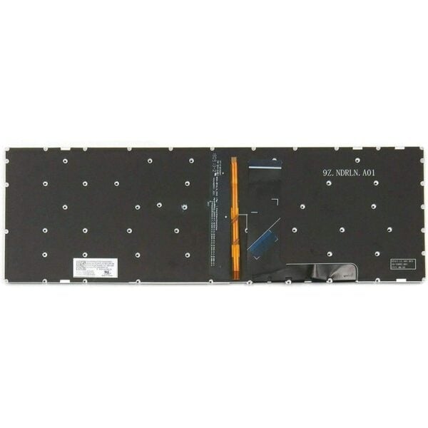 Keyboard Lenovo Ideapad slim 3, Gray, Backlit, US - Image 2