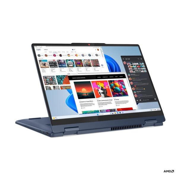 Lenovo Ideapad 5 2-in-1 14AHP9 83DR000GU, Ryzen 7-8845HS, 16GB OB, 1TB nvme, AMD 780M 14-inch FHD+ Touchscreen, Windows 11 - Image 3