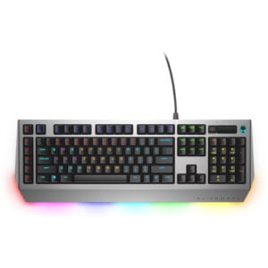Alienware Pro gaming mechanical keyboard AW768, AlienFX 16.8M RGB, 5 programmable macro key functions