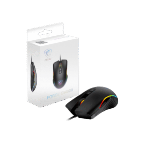 MSI Forge GM300, lightweight gaming USB gaming mouse, up to 7200 DPI