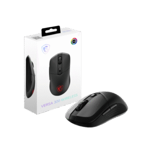 MSI Versa 300 Wireless gaming mouse, 6 buttons, wireless and wired, up to 8000 DPI