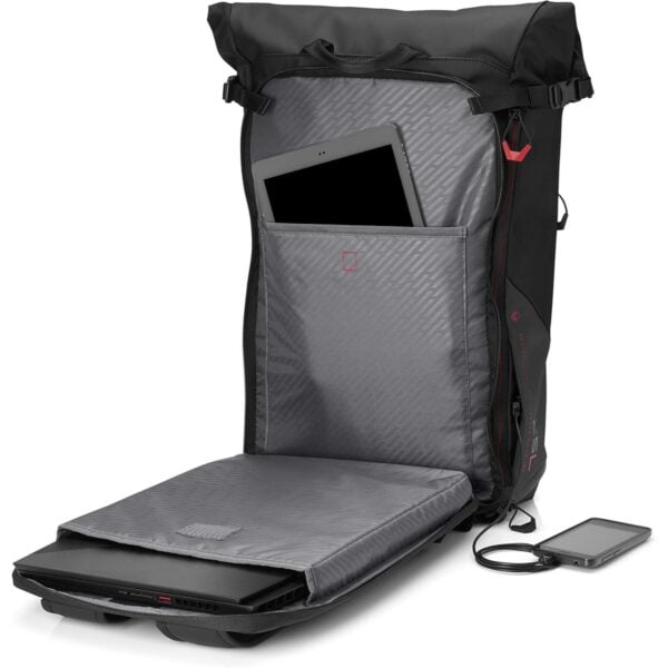 HP Omen Transceptor Rolltop backpack 7MT83AA, up to 15.6-inch Laptops - Image 3