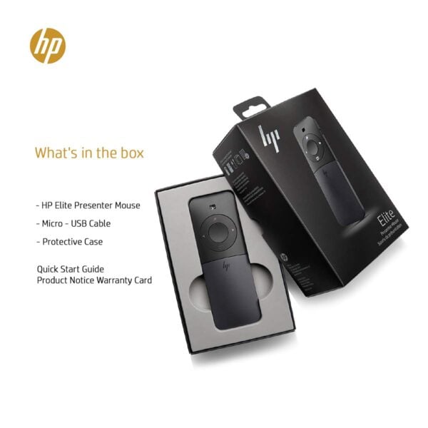 HP Elite Presenter Mouse Wireless 2CE30AA#UUF, Converts from mouse to presenter mode - Image 6