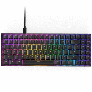 NZXT Function 2 MiniTKL KB-002NB-US, Wired Tenkeyless gaming keyboard, Adjustable Actuation, Double-Shot PBT Keycaps, RGB