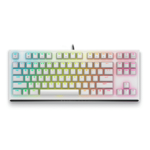 Alienware Tenkeyless Gaming Keyboard AW420K, AlienFX 16.8 Million RGB Colors, Cherry MX red switch, Programmable