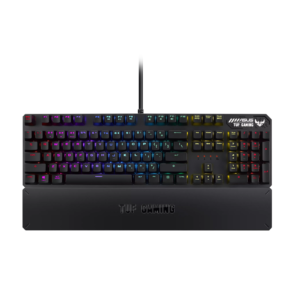 ASUS TUF Gaming K3 Gen II, Wired gaming keyboard, RGB, Fully Programmable Keys, Onboard Memory