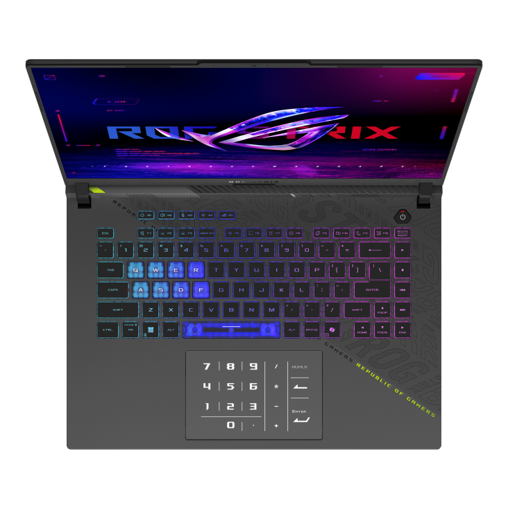 ASUS ROG Strix G16 G614FM-WS94, Ryzen 9-9955HX, 16GB, 1TB, 16-inch FHD+ 165Hz, RTX5060 8GB, Windows 11 - Image 2