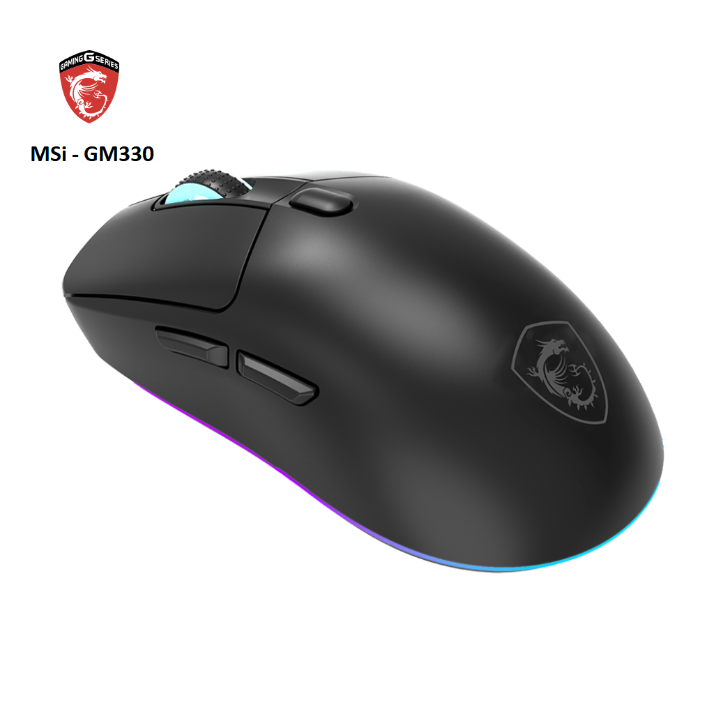 MSI Forge GM330 – Wired gaming mouse, 12800DPI, RGB lighting