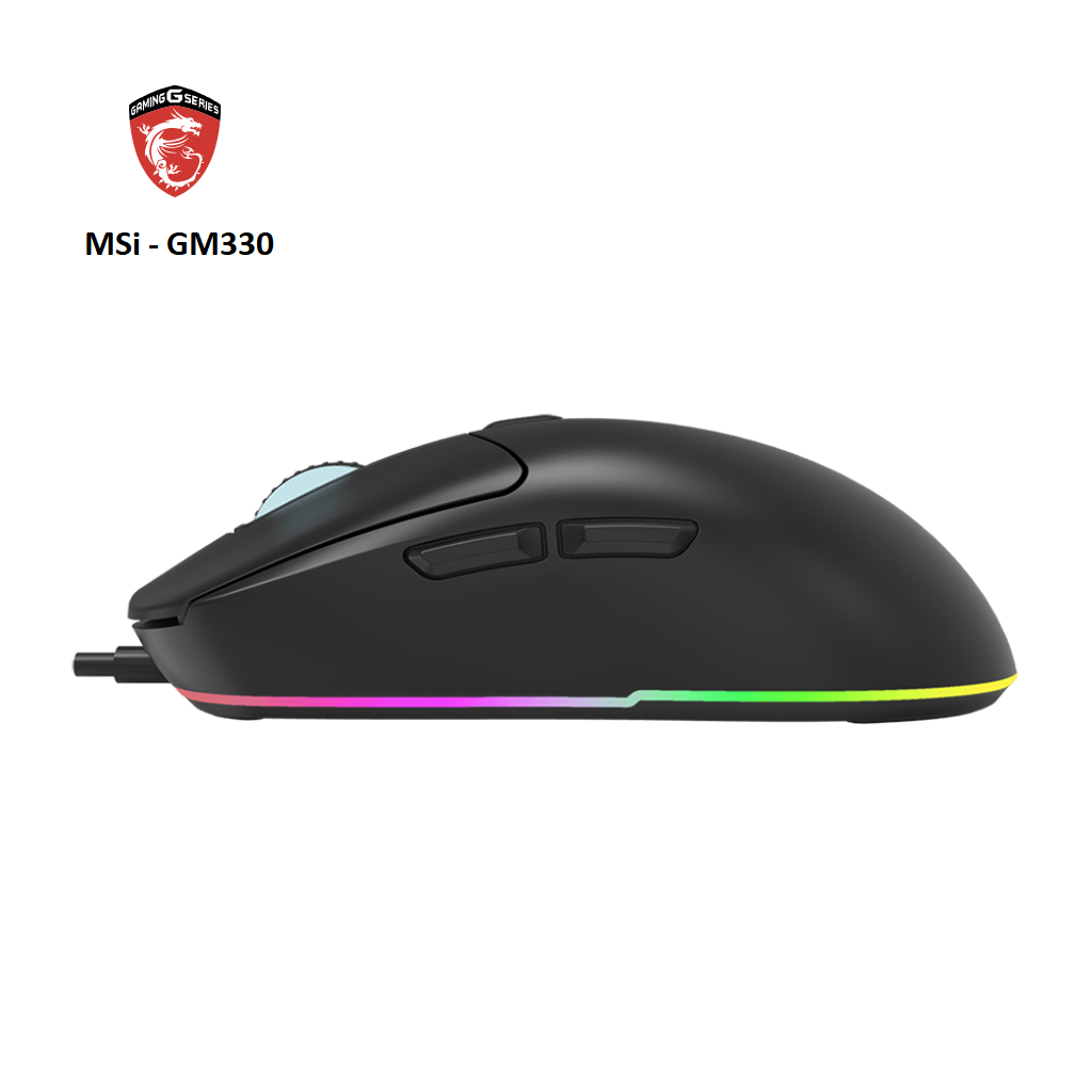 MSI Forge GM330 – Wired gaming mouse, 12800DPI, RGB lighting - Image 3