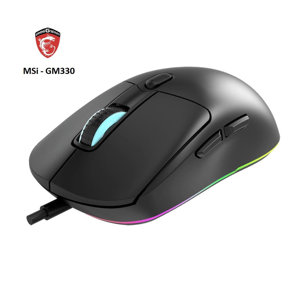 MSI Forge GM330 – Wired gaming mouse, 12800DPI, RGB lighting - Image 4