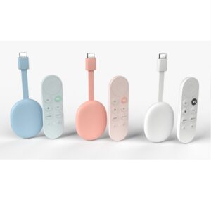 Google Chromecast with Google TV GZRNL, 4K HDR, 3 Colors