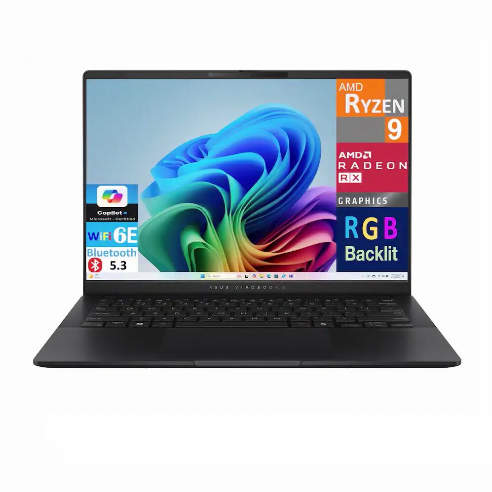 ASUS Vivobook S14 M5406, Ryzen™ AI 9 365, 32GB LPDDR5X, 1TB, 14" 3K OLED 120Hz, ATI 880m, W11