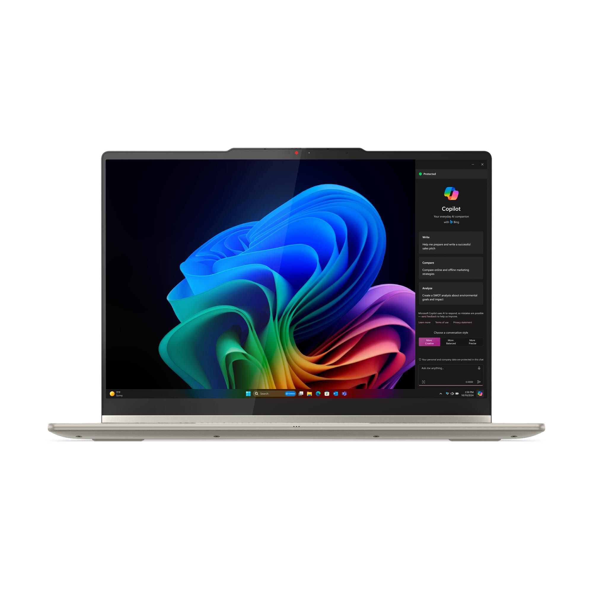 Lenovo Yoga 7 14AKP10 83JR0002US, Ryzen AI 5 340, 16GB OB, 512GB nvme, 14-inch WUXGA OLED X360, Windows 11 - Image 2